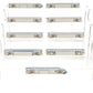 Tomix 92613 N Scale Japan Railways JR100 Series Bullet Train Set EX