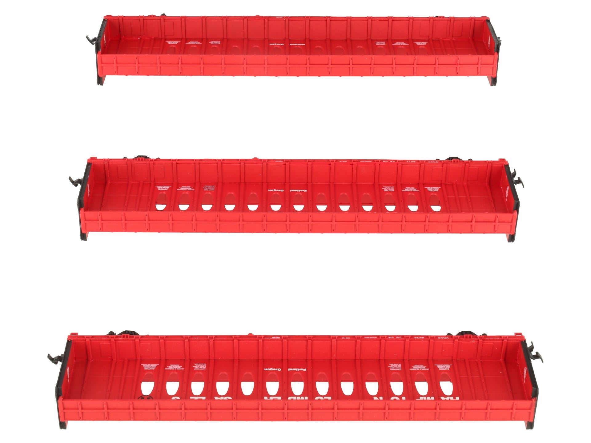 Walthers 932-34107 HO Hampton Lumber-Opera 72' Center Beam Flatcars (Pack of 3) LN/Box
