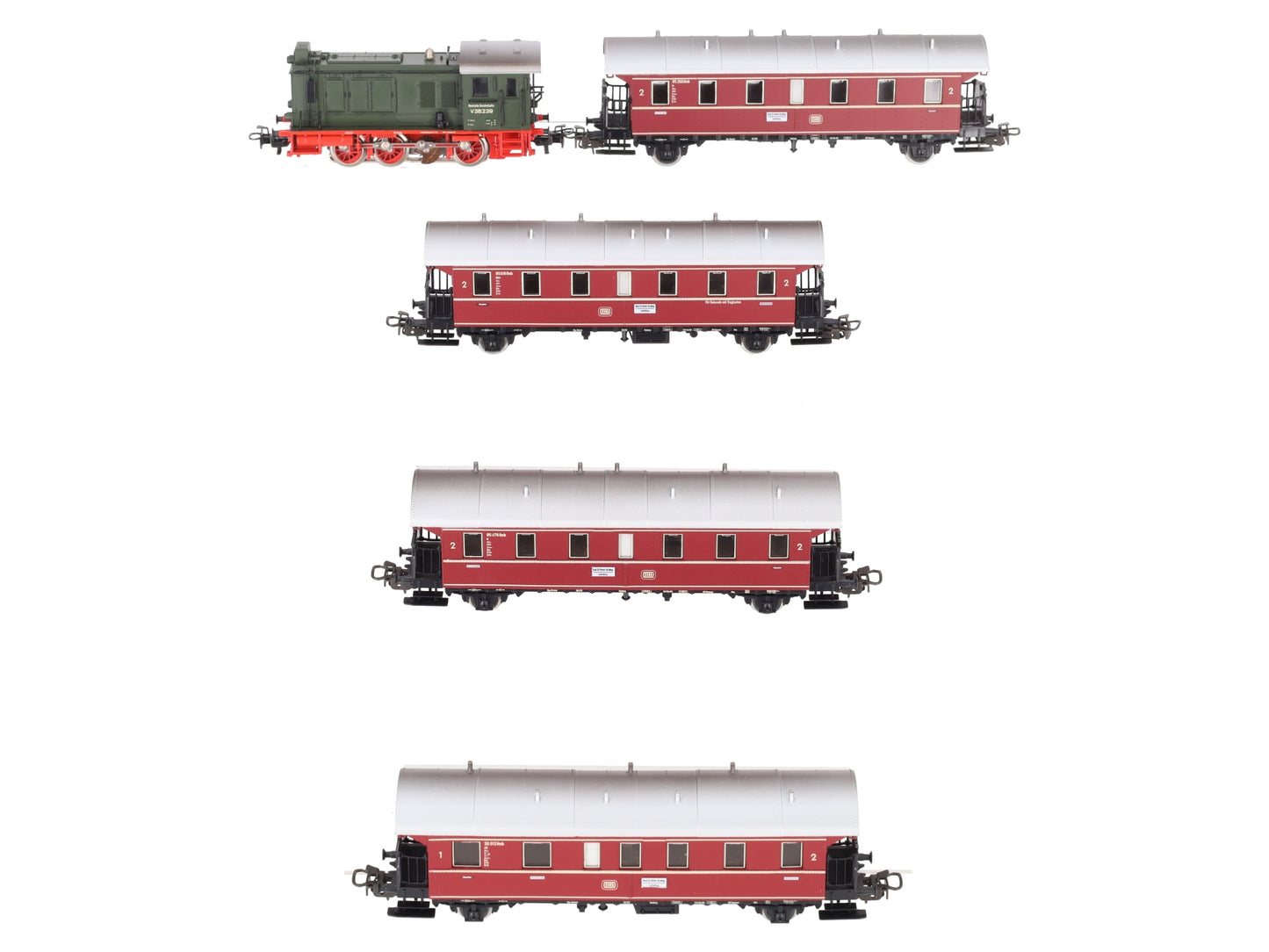 Marklin 2858 HO Gauge DB Diesel Passenger Train Set LN/Box