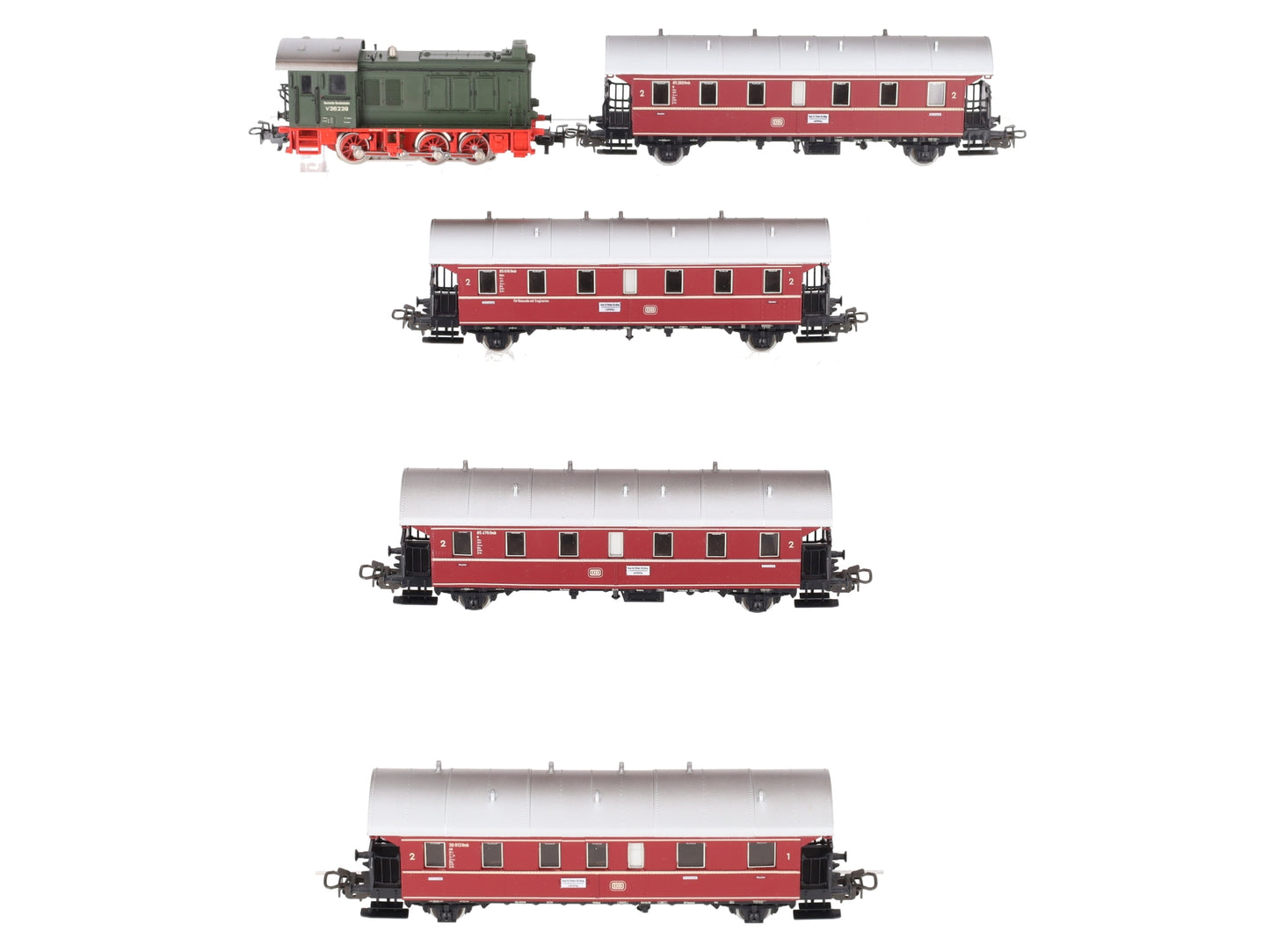 Marklin 2858 HO Gauge DB Diesel Passenger Train Set LN/Box