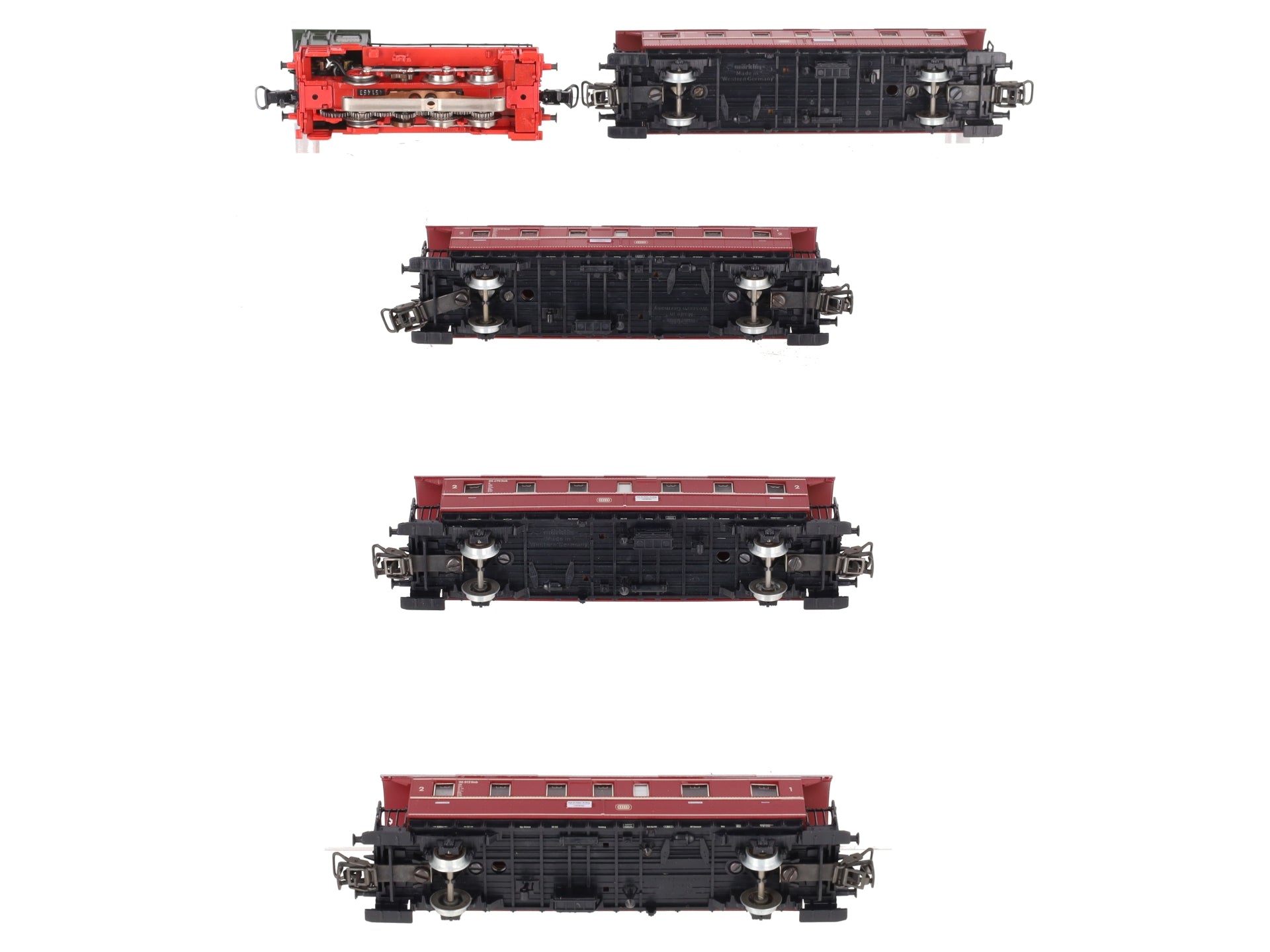 Marklin 2858 HO Gauge DB Diesel Passenger Train Set LN/Box
