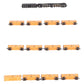 American Z-Line Z Scale 4-8-8-4 Steam Locomotive w/ Freight Cars (Set of 12) LN/Box