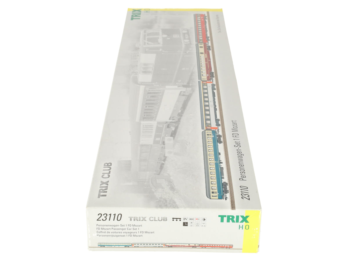 Trix 23110 HO FD Mozart Passenger Car #1 (Set of 4) NIB