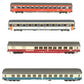 Trix 23110 HO FD Mozart Passenger Car #1 (Set of 4)
