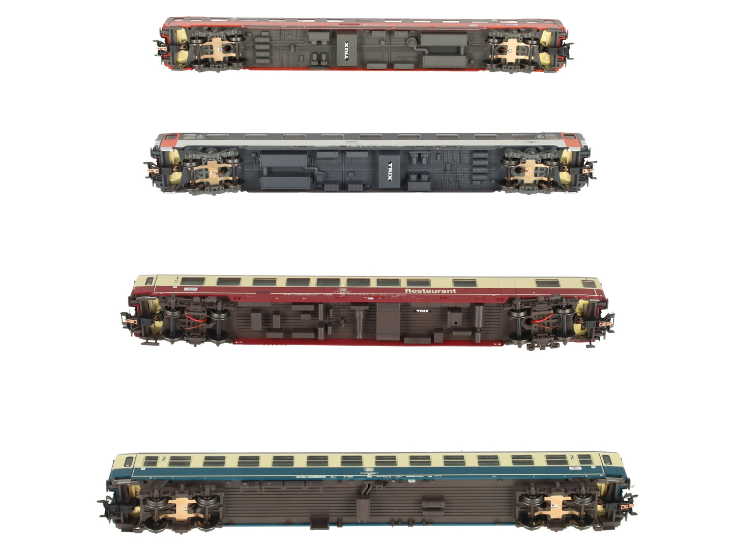 Trix 23110 HO FD Mozart Passenger Car #1 (Set of 4)