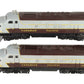 Lionel 2373 Vintage O Canadian Pacific F3 AA Diesel Locomotive Set VG/Box