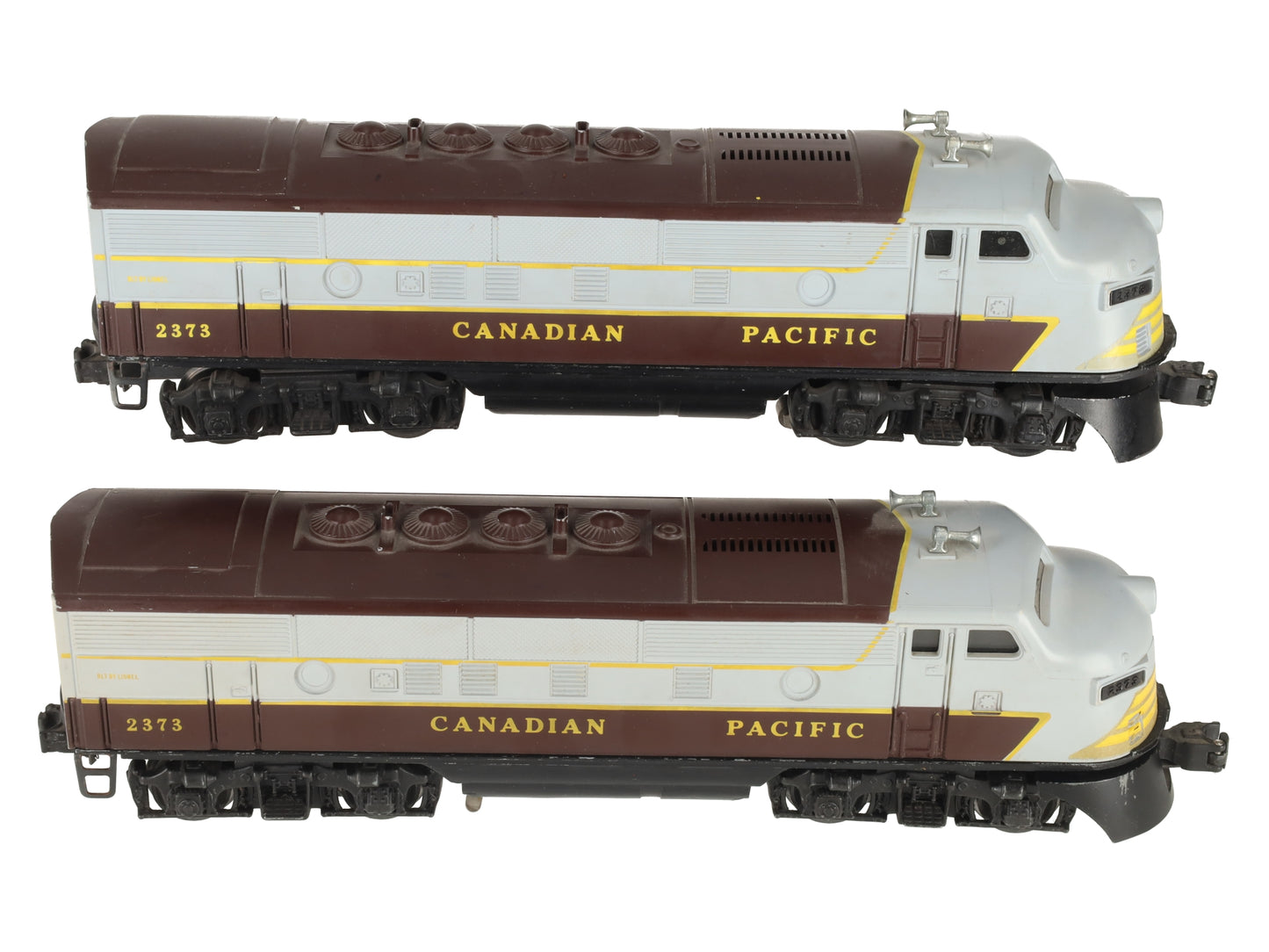 Lionel 2373 Vintage O Canadian Pacific F3 AA Diesel Locomotive Set VG/Box