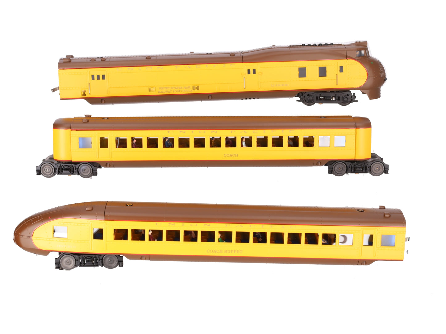 Lionel 6-51007 O Union Pacific Century Club II 752 M10000 Streamliner Train Set NIB