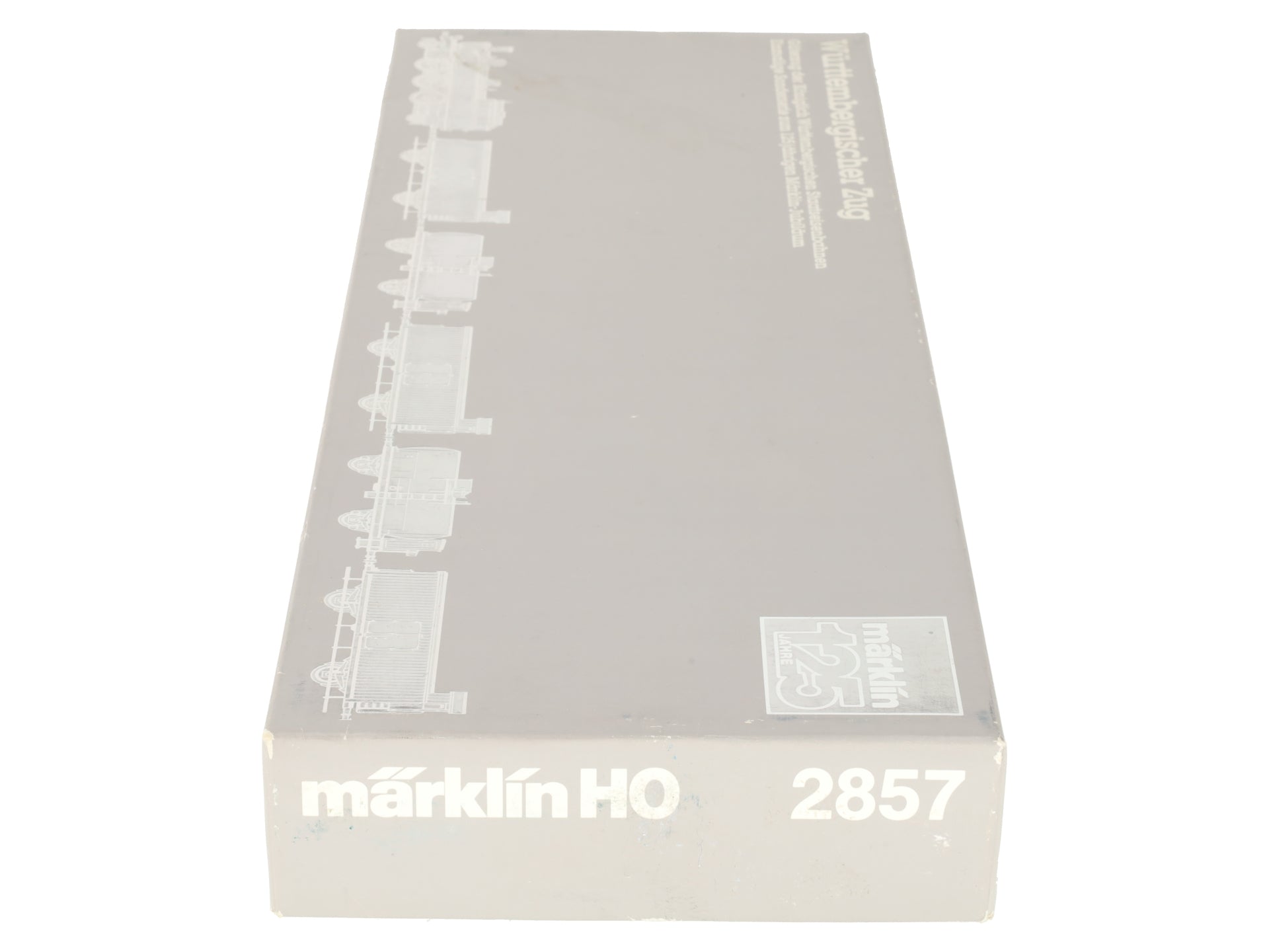 Marklin 2857 HO Wurttemberg 125th Anniversary Steam Freight Train Set EX/Box