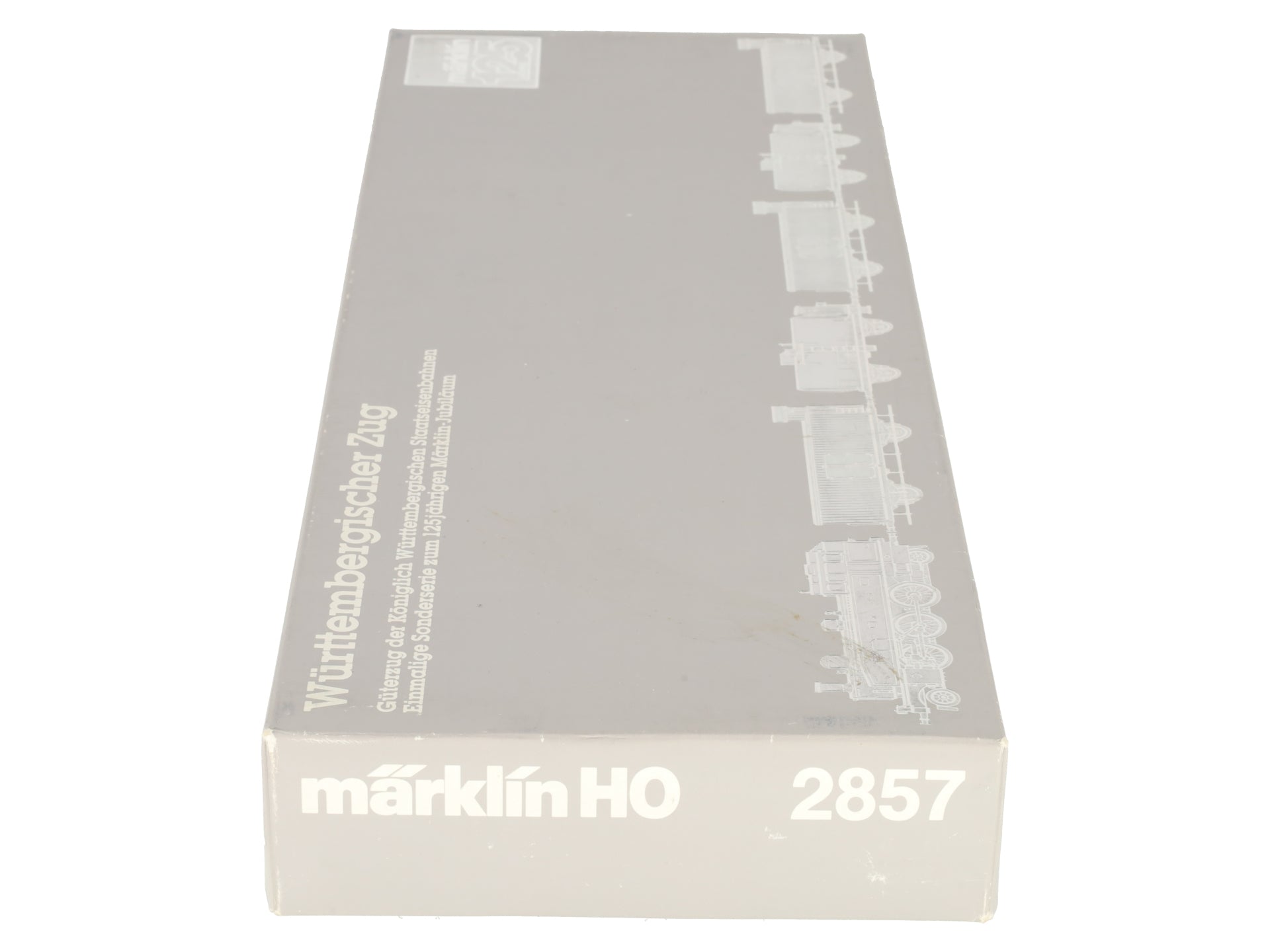 Marklin 2857 HO Wurttemberg 125th Anniversary Steam Freight Train Set EX/Box