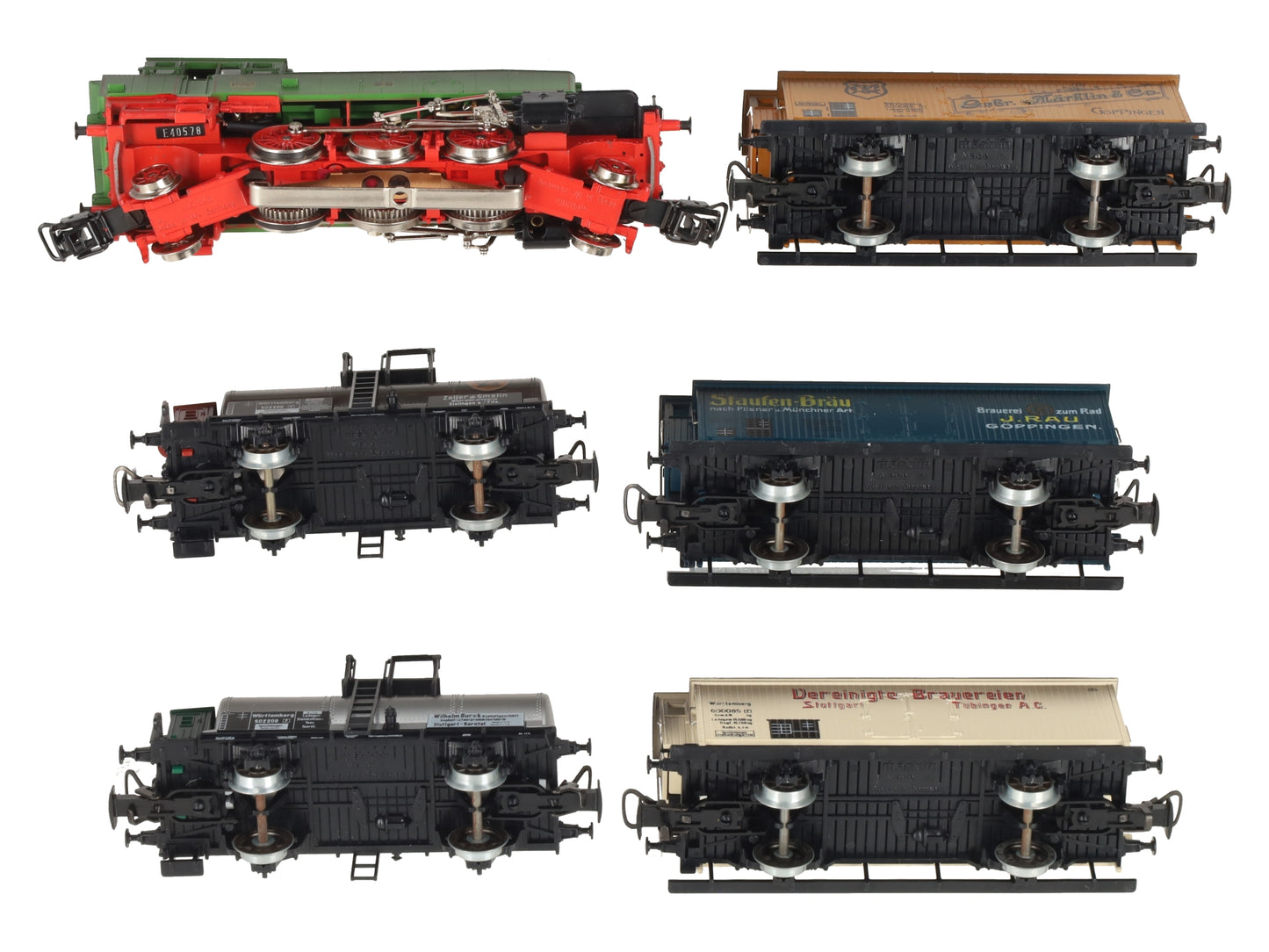 Marklin 2857 HO Wurttemberg 125th Anniversary Steam Freight Train Set EX/Box