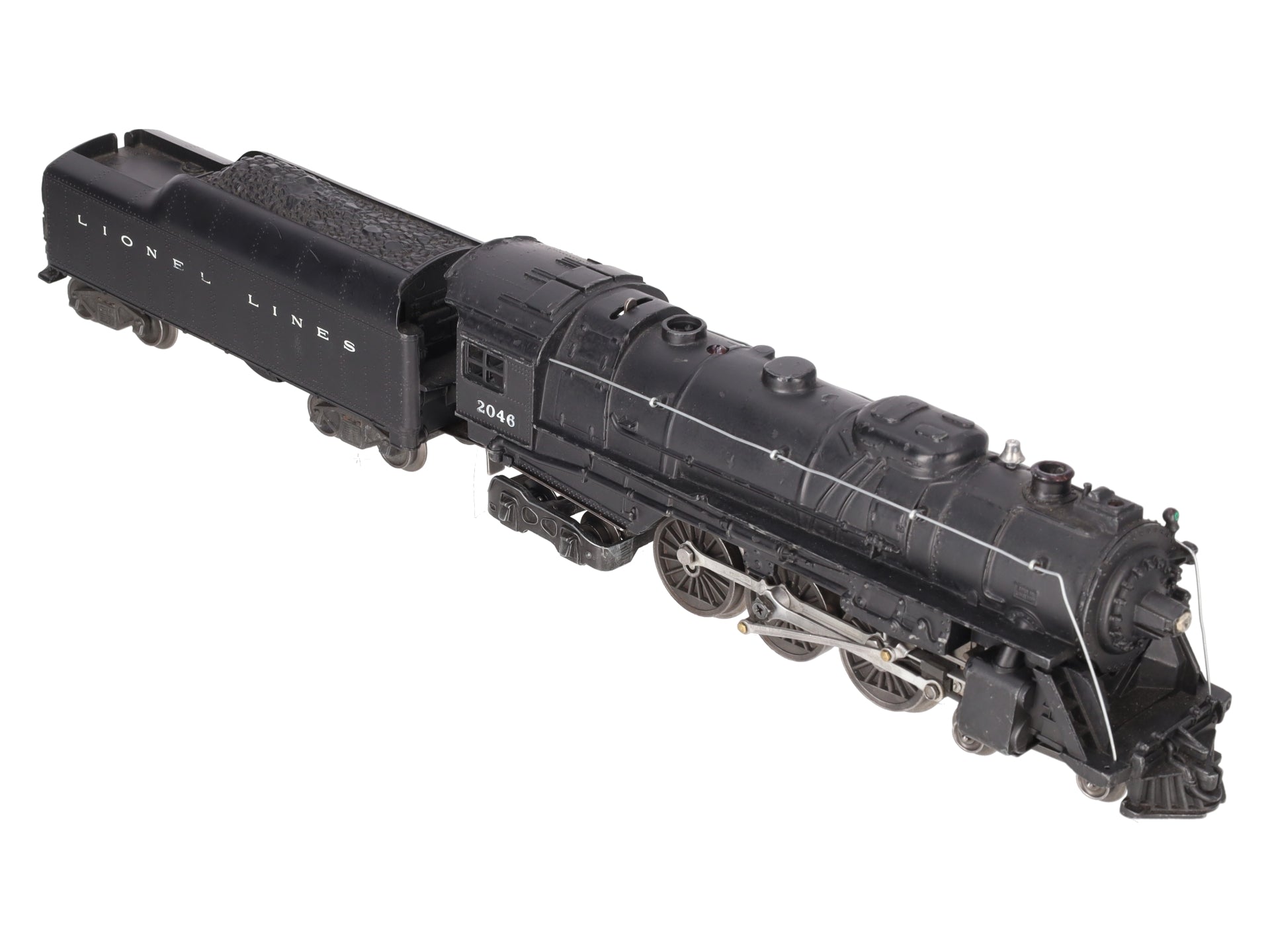 Lionel 2046 Vintage O Lionel Lines 4-6-4 Steam Locomotive w/2046W Whistle Tender VG