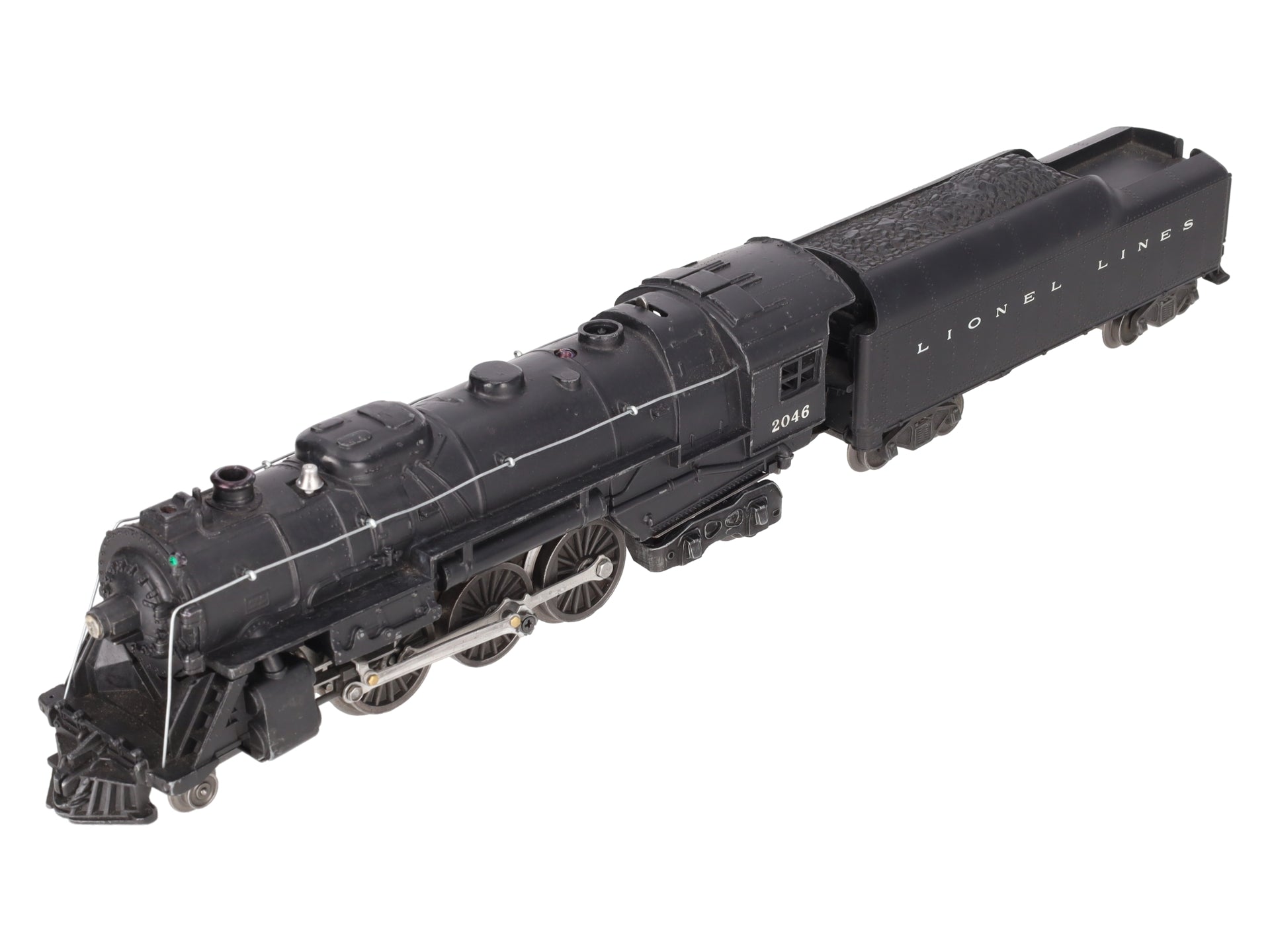 Lionel 2046 Vintage O Lionel Lines 4-6-4 Steam Locomotive w/2046W Whistle Tender VG