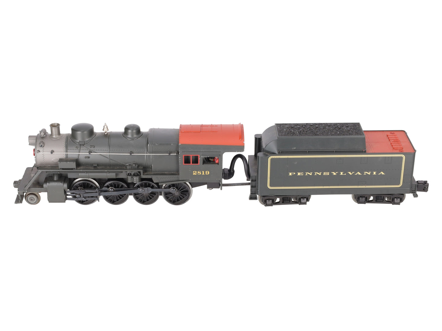 MTH 30-4136-1E O Scale Pennsylvania 2-8-0 Steam Engine & Tender #2819 w/PS2 EX