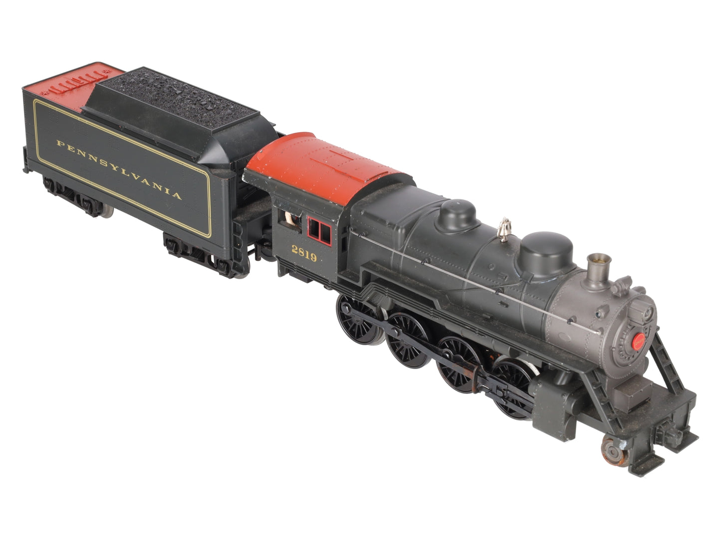 MTH 30-4136-1E O Scale Pennsylvania 2-8-0 Steam Engine & Tender #2819 w/PS2 EX