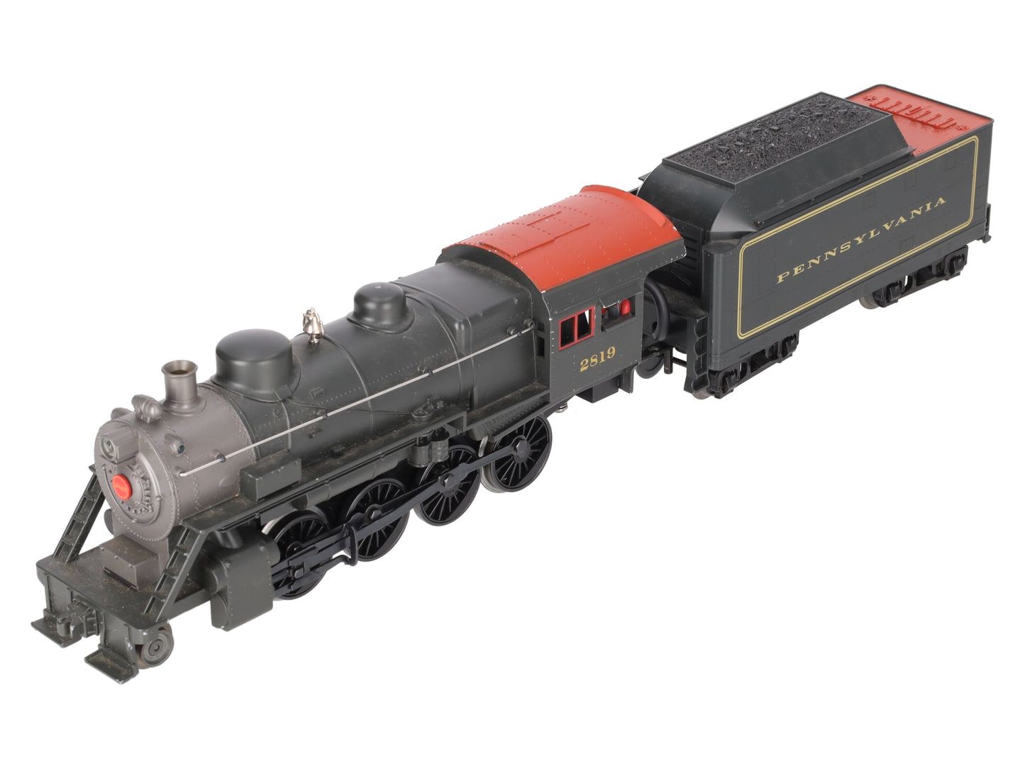 MTH 30-4136-1E O Scale Pennsylvania 2-8-0 Steam Engine & Tender #2819 w/PS2 EX