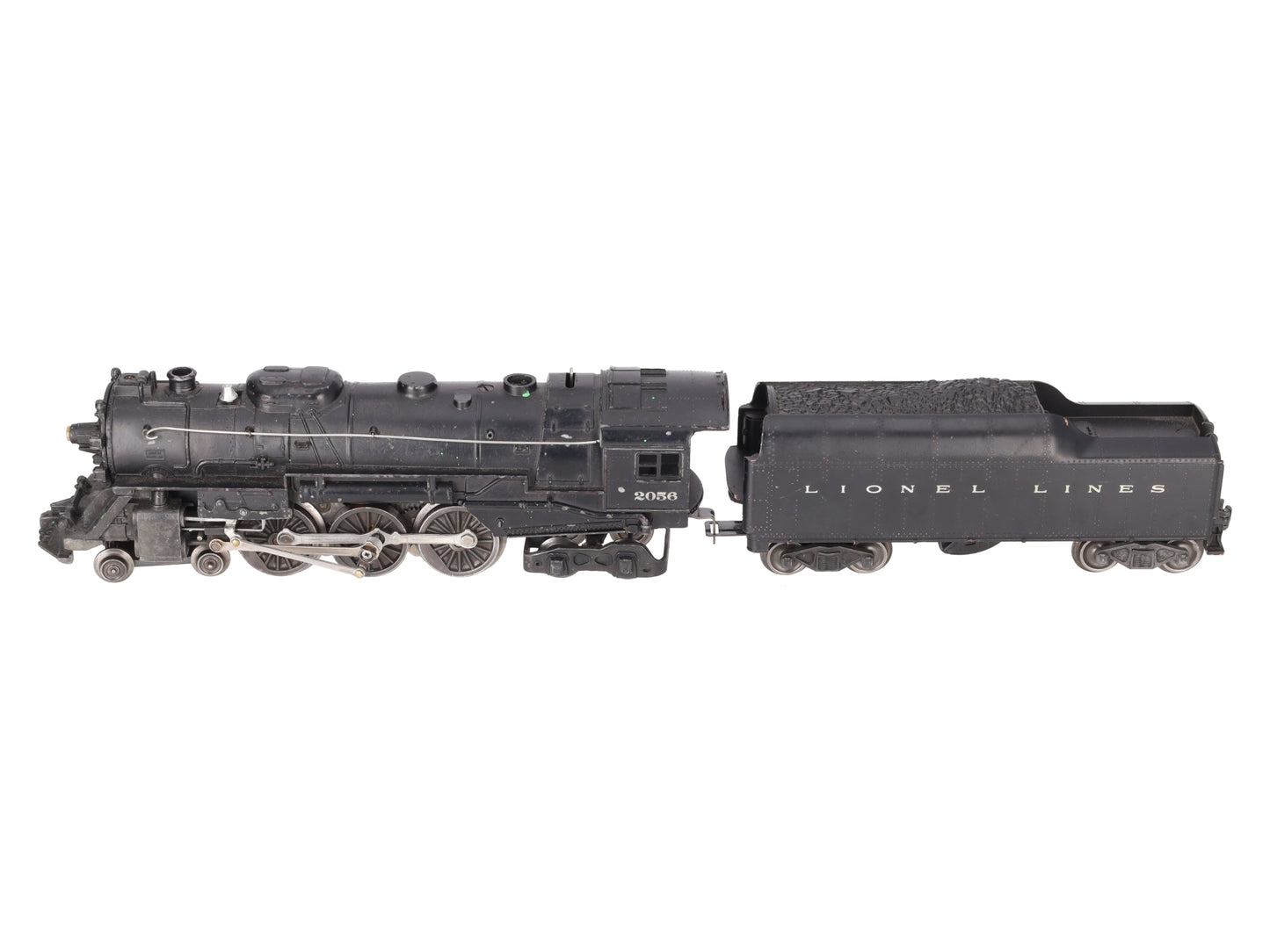 Lionel 2056 Vintage O Gauge 4-6-4 Steam Locomotive w/2046W Tender VG