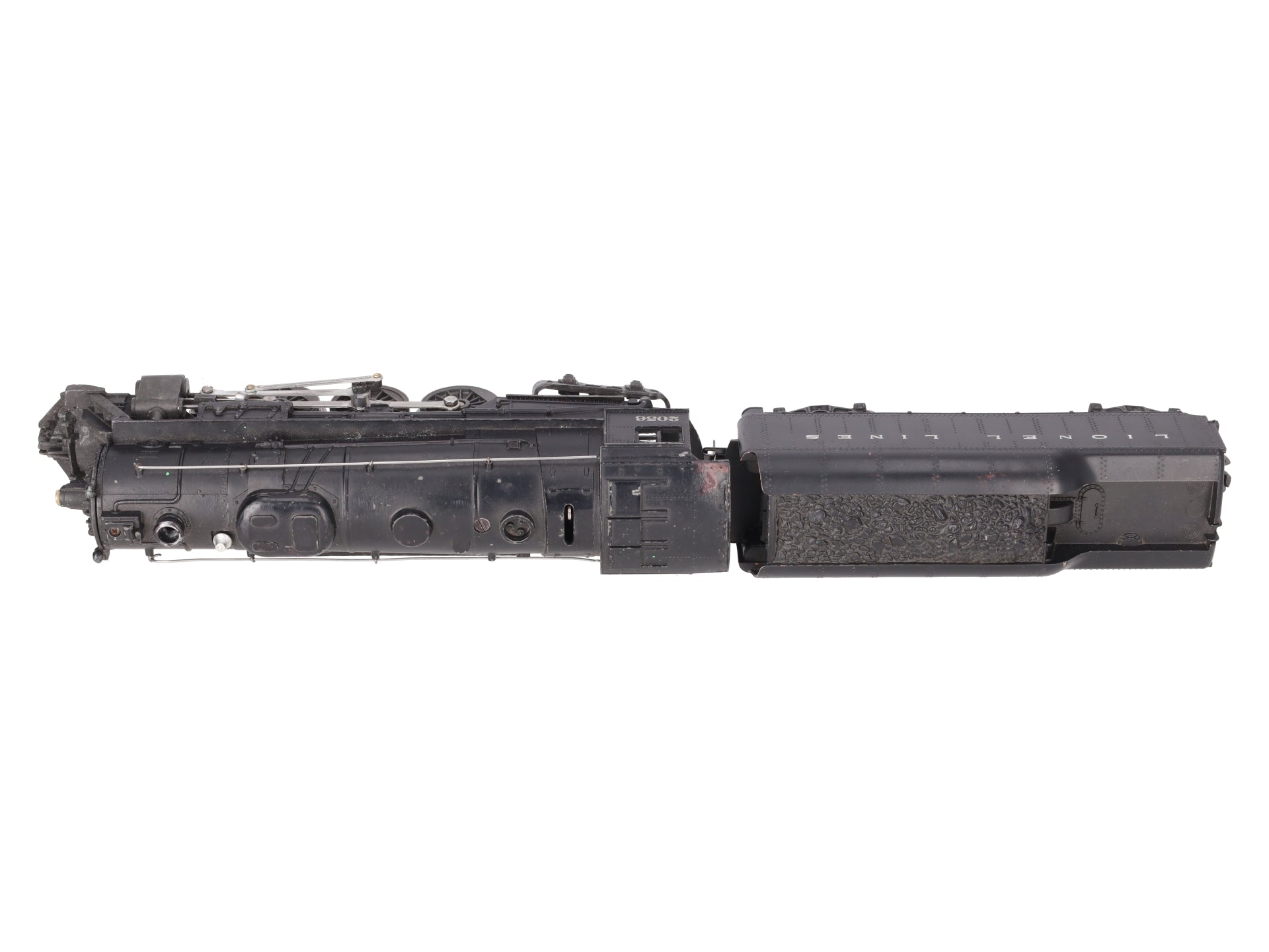 Lionel 2056 Vintage O Gauge 4-6-4 Steam Locomotive w/2046W Tender VG