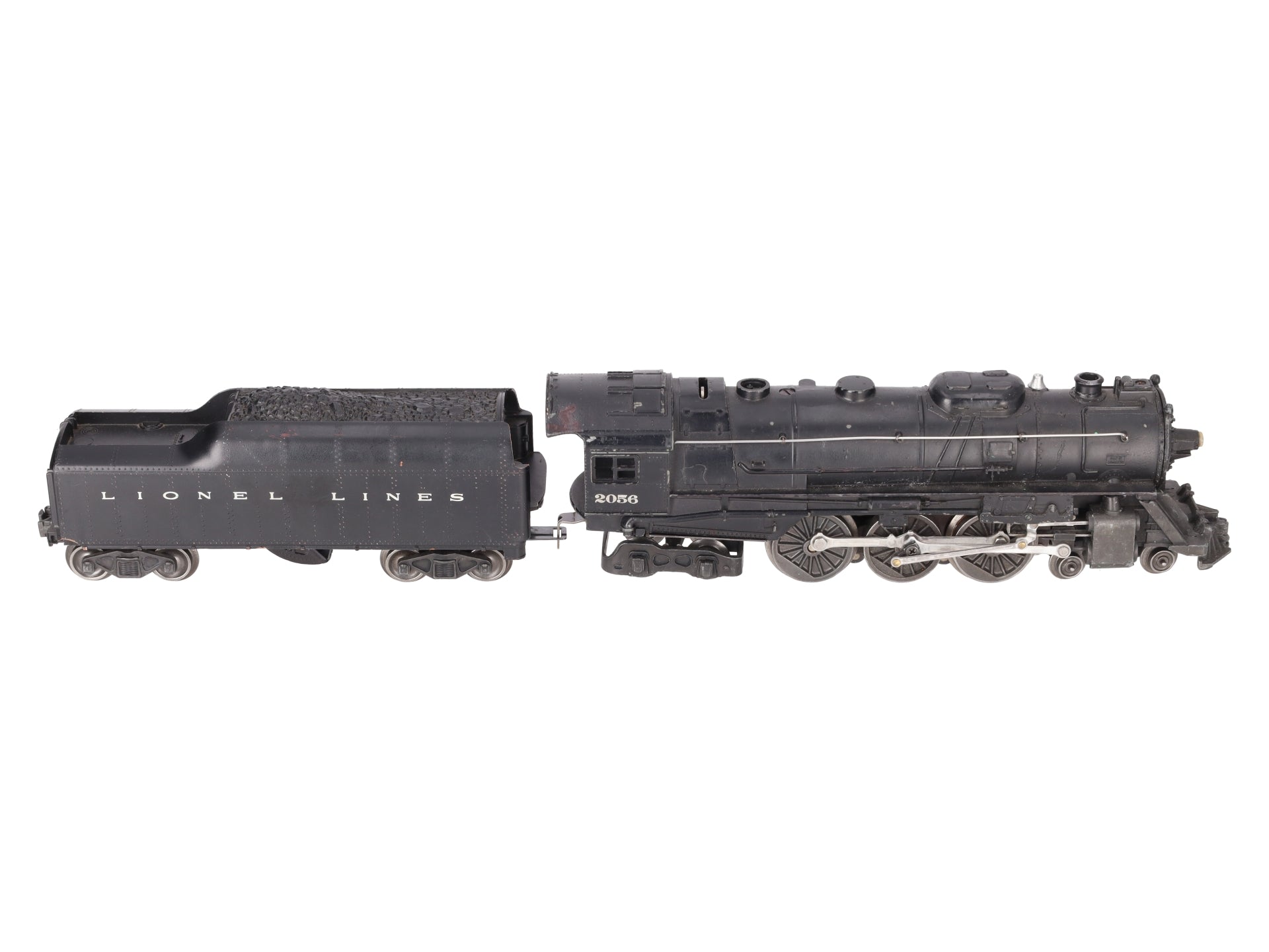Lionel 2056 Vintage O Gauge 4-6-4 Steam Locomotive w/2046W Tender VG