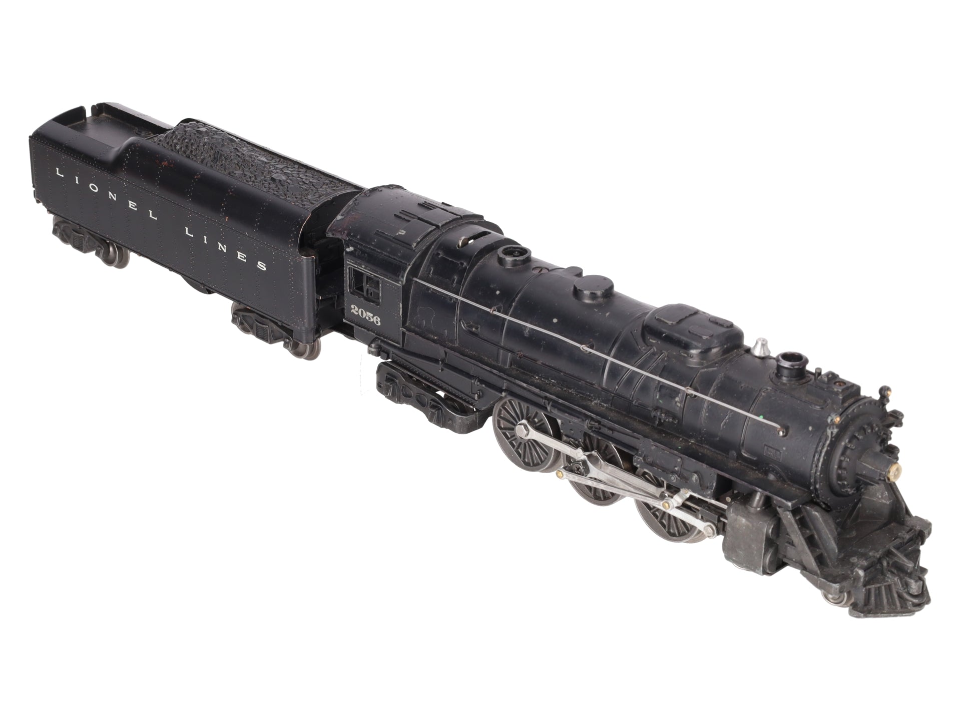 Lionel 2056 Vintage O Gauge 4-6-4 Steam Locomotive w/2046W Tender VG