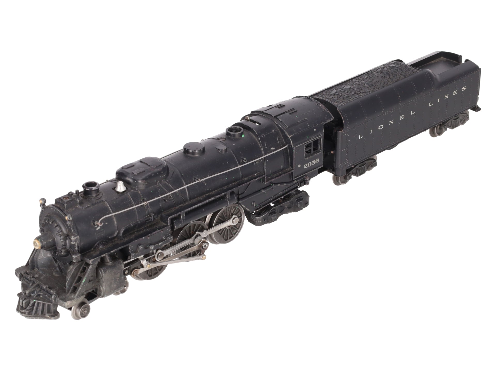 Lionel 2056 Vintage O Gauge 4-6-4 Steam Locomotive w/2046W Tender VG