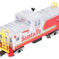 MTH 30-77375 O Gauge Santa Fe Extended Vision Caboose #0011 EX/Box