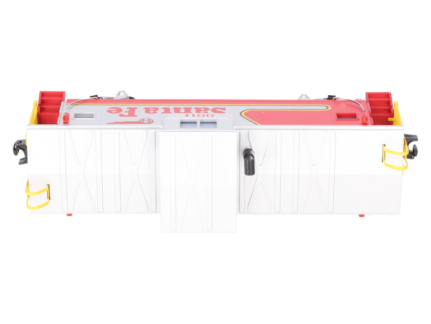 MTH 30-77375 O Gauge Santa Fe Extended Vision Caboose #0011 EX/Box