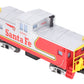MTH 30-77375 O Gauge Santa Fe Extended Vision Caboose #0011 EX/Box