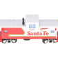 MTH 30-77375 O Gauge Santa Fe Extended Vision Caboose #0011 EX/Box