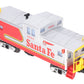 MTH 30-77375 O Gauge Santa Fe Extended Vision Caboose #0011 EX/Box