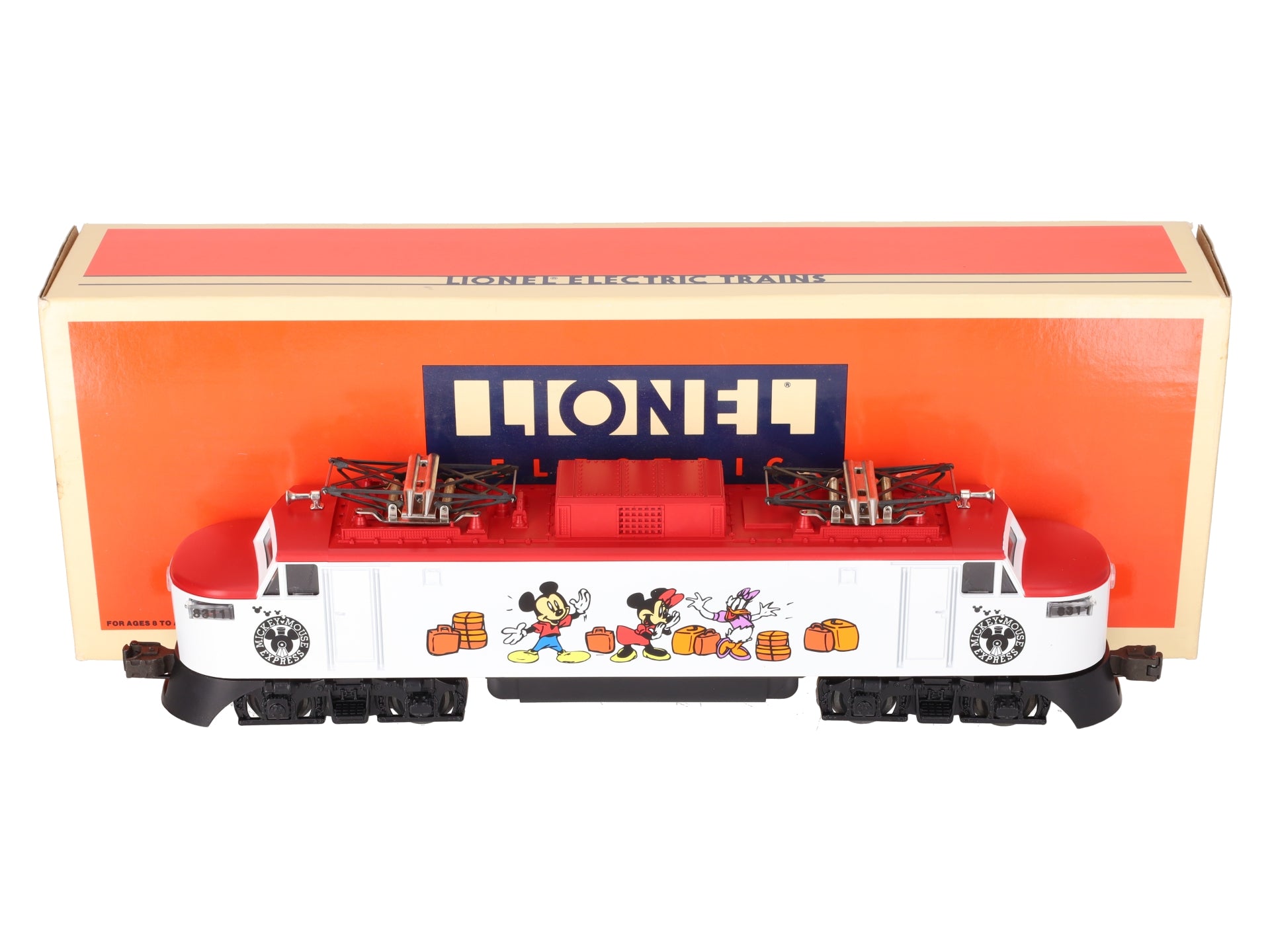 Lionel 6-18311 O Gauge Disney Mickey Mouse EP-5 Electric Locomotive #8311 EX/Box