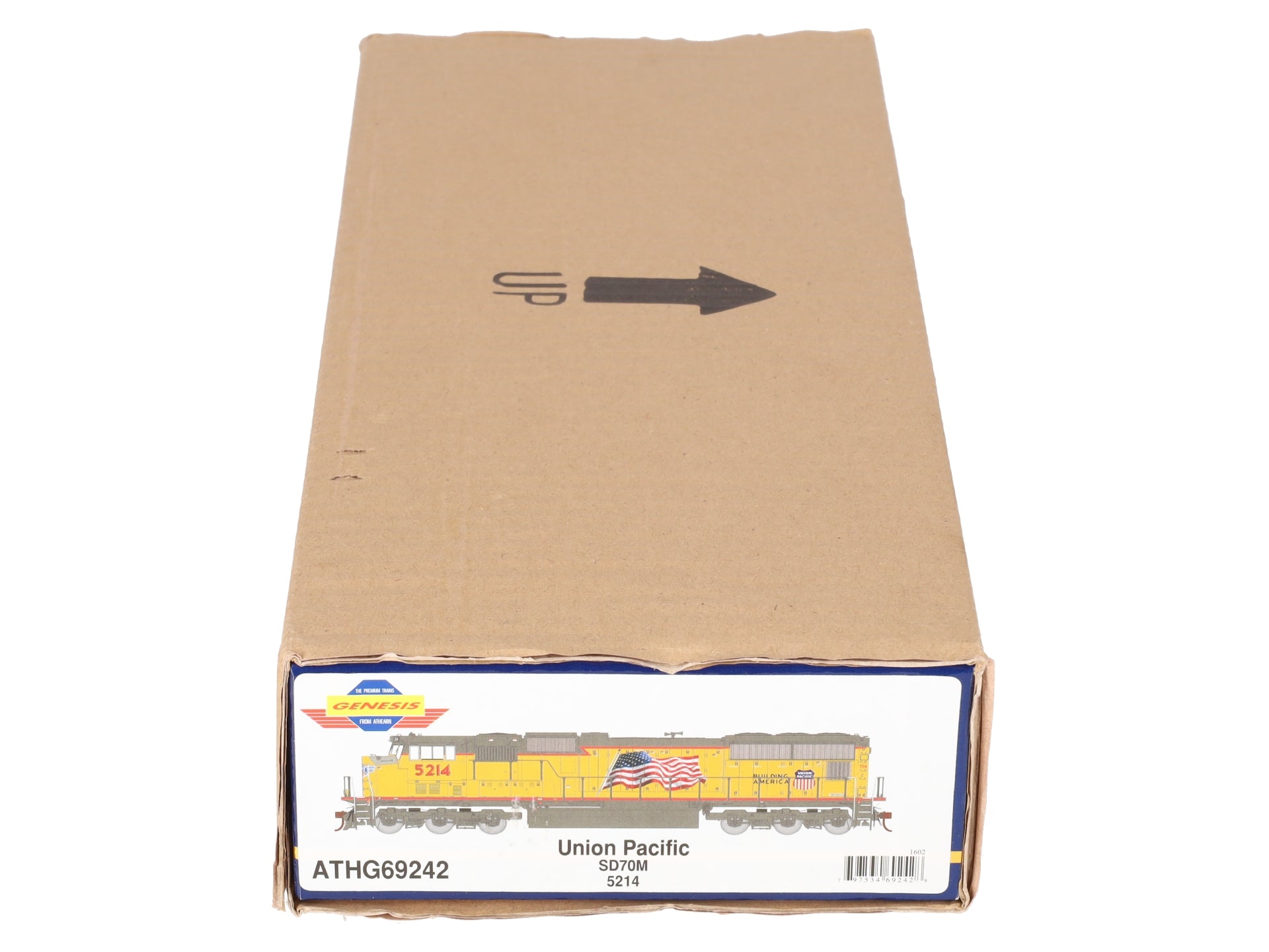 Athearn G69242 HO Union Pacific SD70M Diesel Locomotive #5214 EX/Box