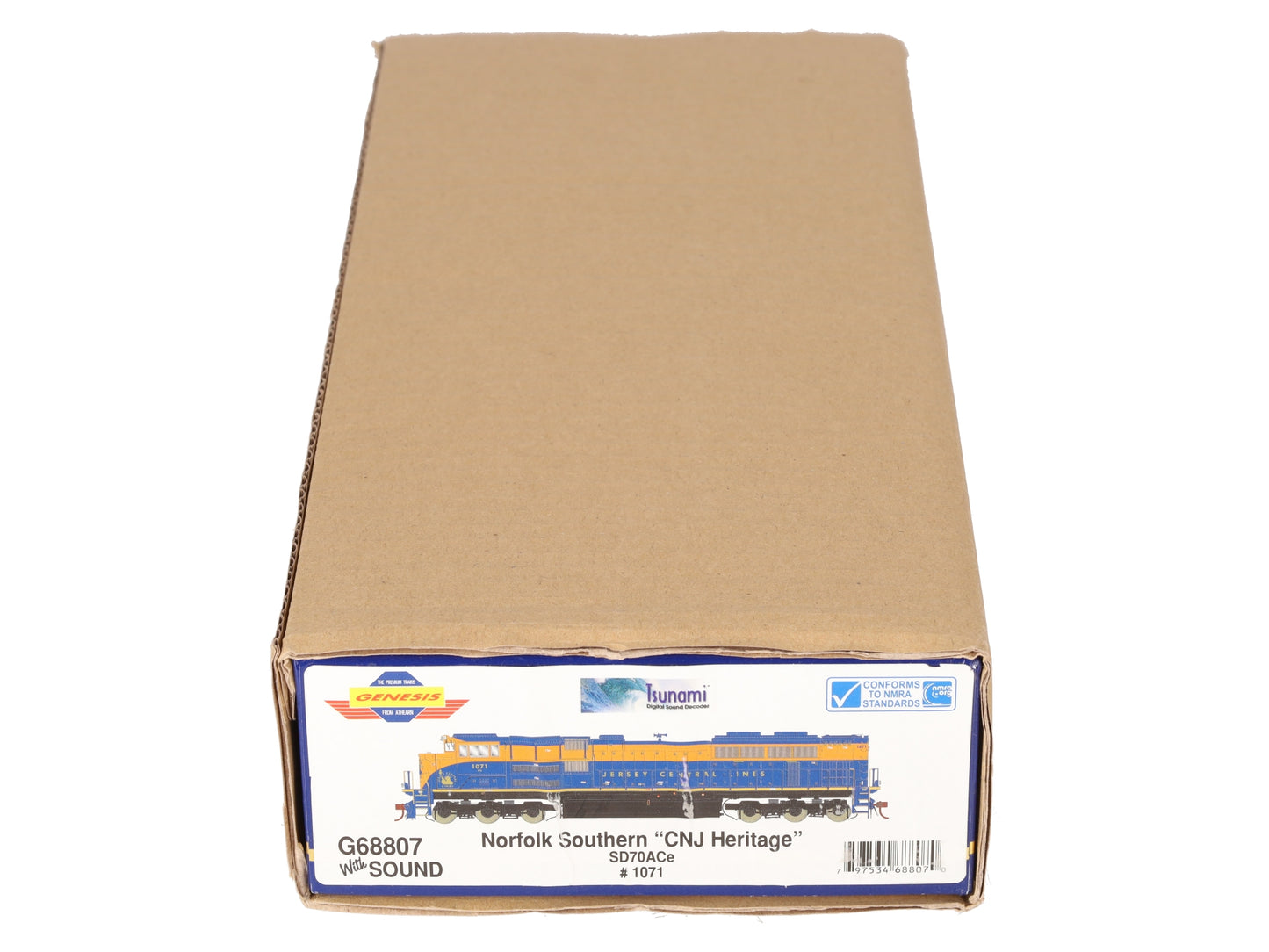 Athearn G68807 HO NS "CNJ Heritage" SD70ACe Diesel #1071 w/ DCC & Sound EX/Box
