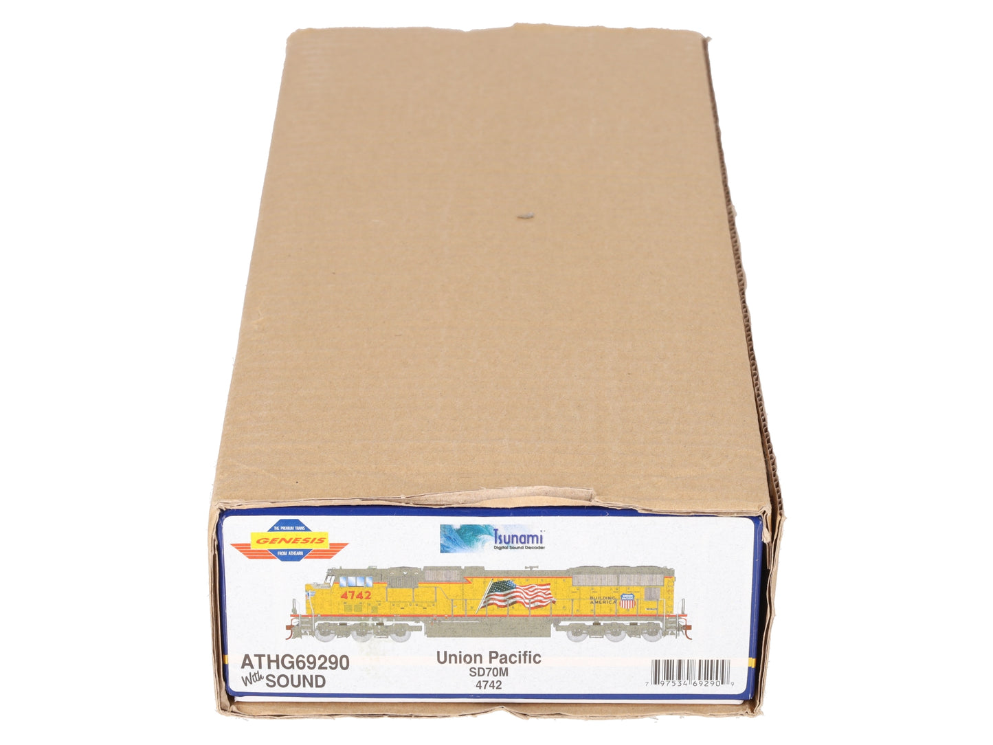 Athearn 69290 HO Union Pacific SD70M Diesel Locomotive w/ Sound #4742 EX/Box