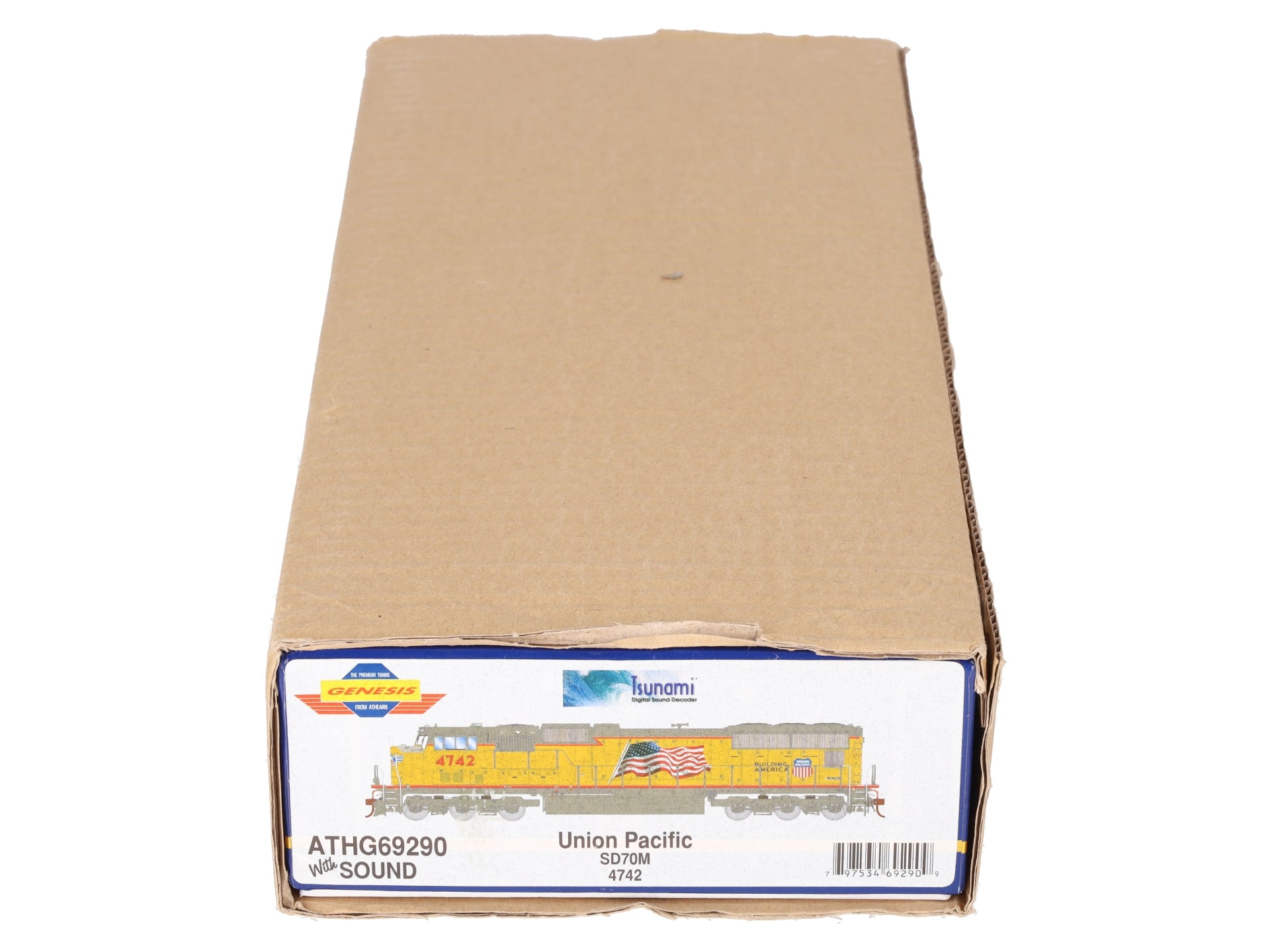 Athearn 69290 HO Union Pacific SD70M Diesel Locomotive w/ Sound #4742 EX/Box