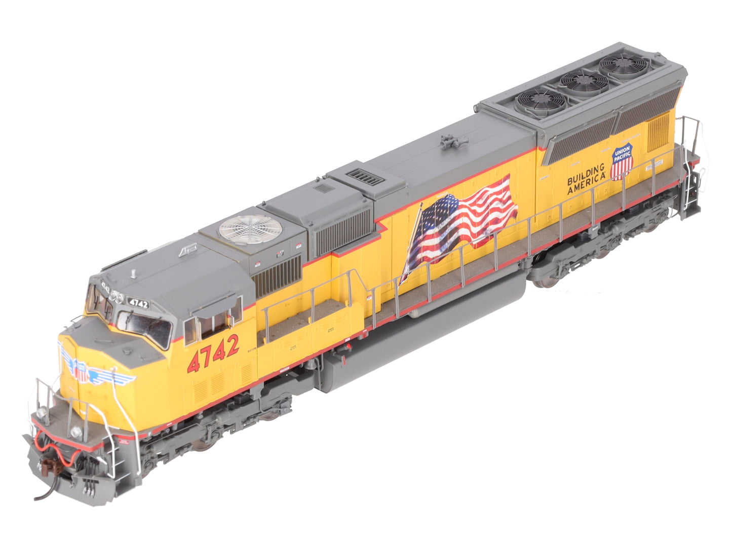 Athearn 69290 HO Union Pacific SD70M Diesel Locomotive w/ Sound #4742 EX/Box
