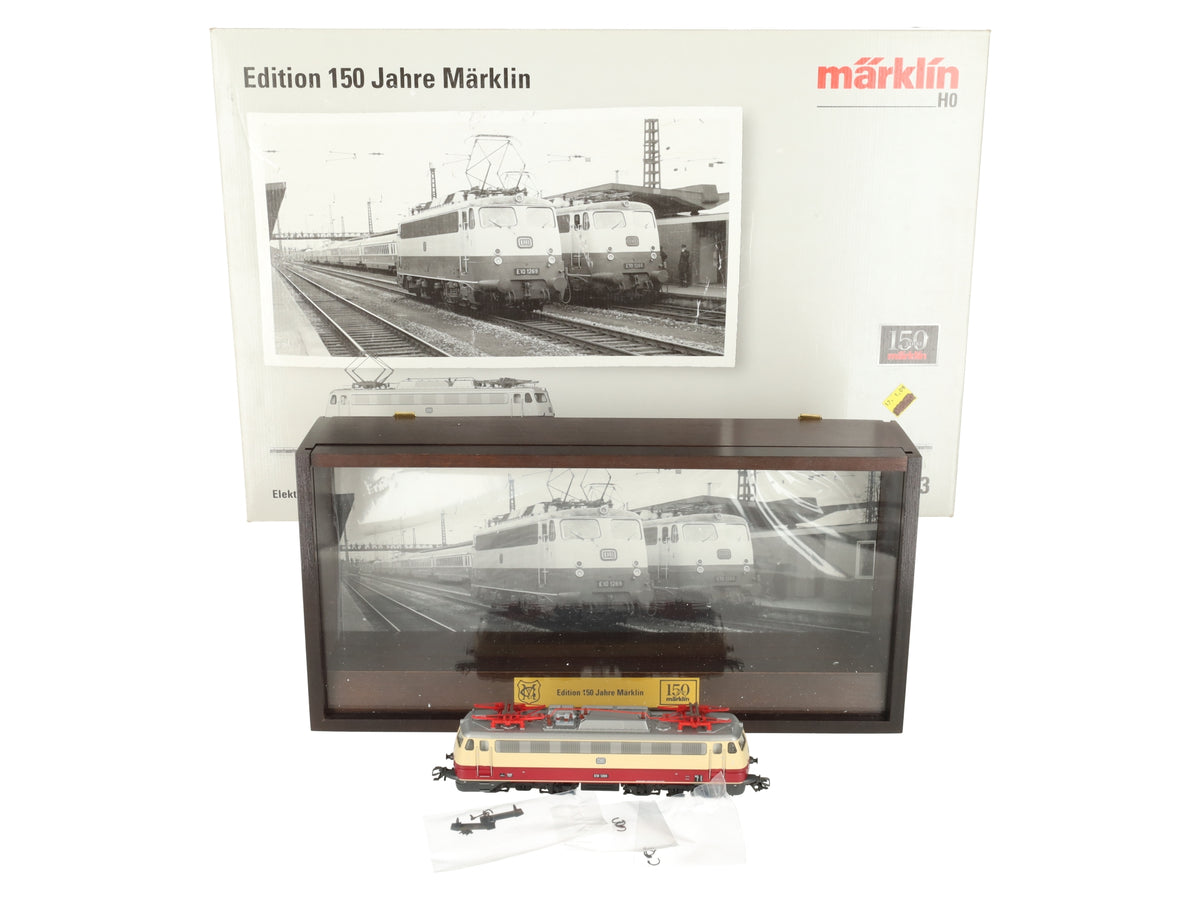 Marklin 39123 HO Scale DB Electric Locomotive w/ Sound & Display Case LN/Box