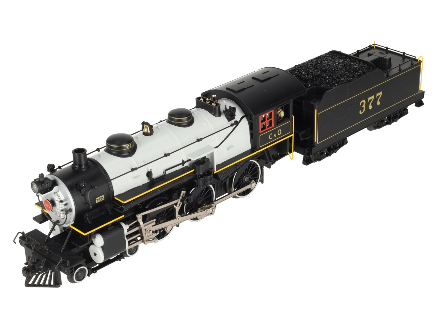Lionel 6-11156 O Gauge C&O 4-6-0 Ten-Wheeler Steam Locomotive & Tender #377 LN/Box