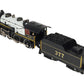 Lionel 6-11156 O Gauge C&O 4-6-0 Ten-Wheeler Steam Locomotive & Tender #377 LN/Box