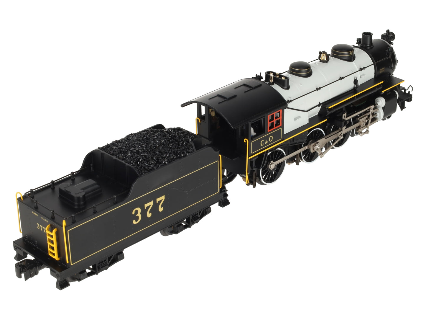 Lionel 6-11156 O Gauge C&O 4-6-0 Ten-Wheeler Steam Locomotive & Tender #377 LN/Box
