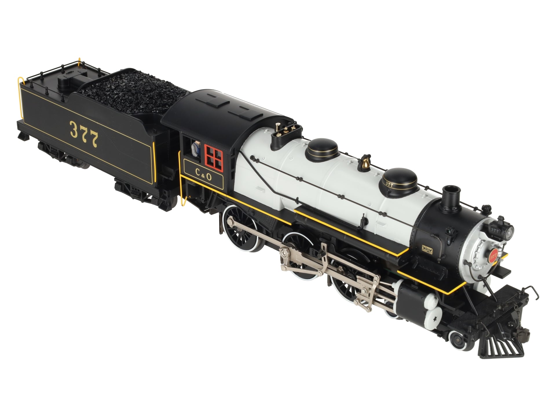 Lionel 6-11156 O Gauge C&O 4-6-0 Ten-Wheeler Steam Locomotive & Tender #377 LN/Box