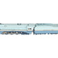 Hallmark HO Scale BRASS ATSF Streamlined 4-6-4 Blue Goose Steam Loco #3460 - FP EX/Box