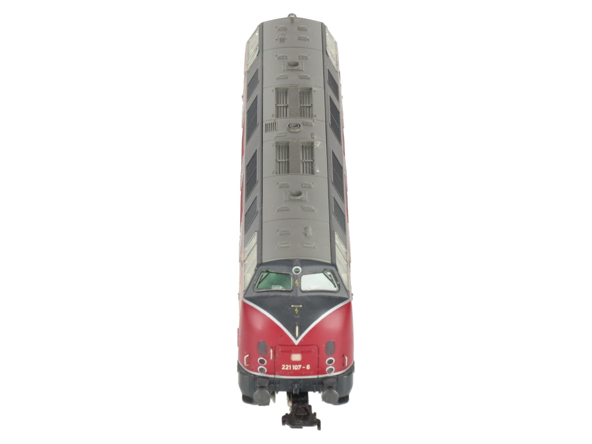 Marklin 3582 HO Scale Deutsche Bundesbahn (DB) Diesel Locomotive #221 107-6 LN/Box