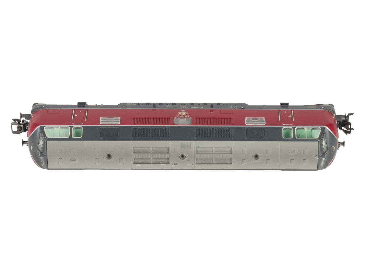 Marklin 3582 HO Scale Deutsche Bundesbahn (DB) Diesel Locomotive #221 107-6 LN/Box