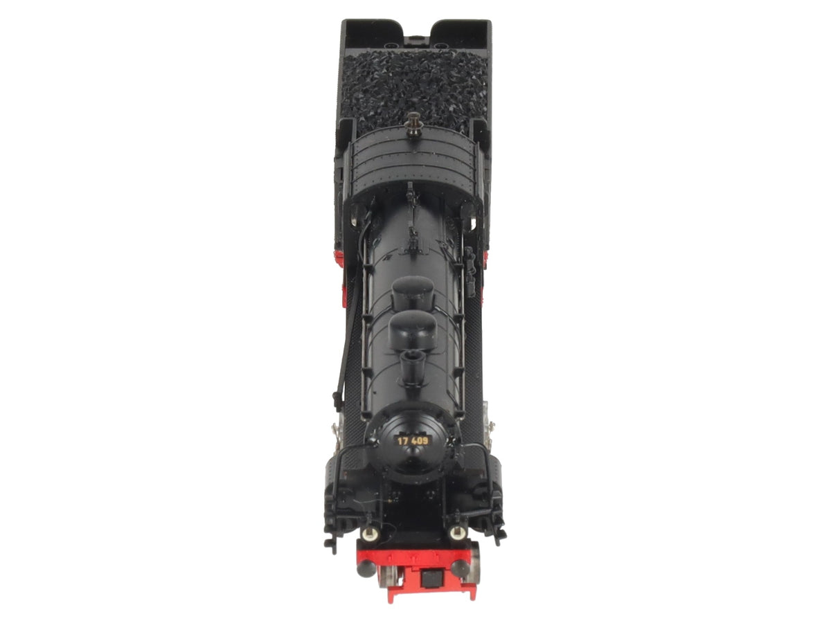 Trix 12601 N Scale DR 4-6-0 Steam Locomotive & Tender #17409 EX/Box