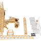 Conrad 2020 1:87 Scale Diecast Liebherr Gold Plated Tower Crane EX/Box