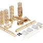 Conrad 2020 1:87 Scale Diecast Liebherr Gold Plated Tower Crane EX/Box