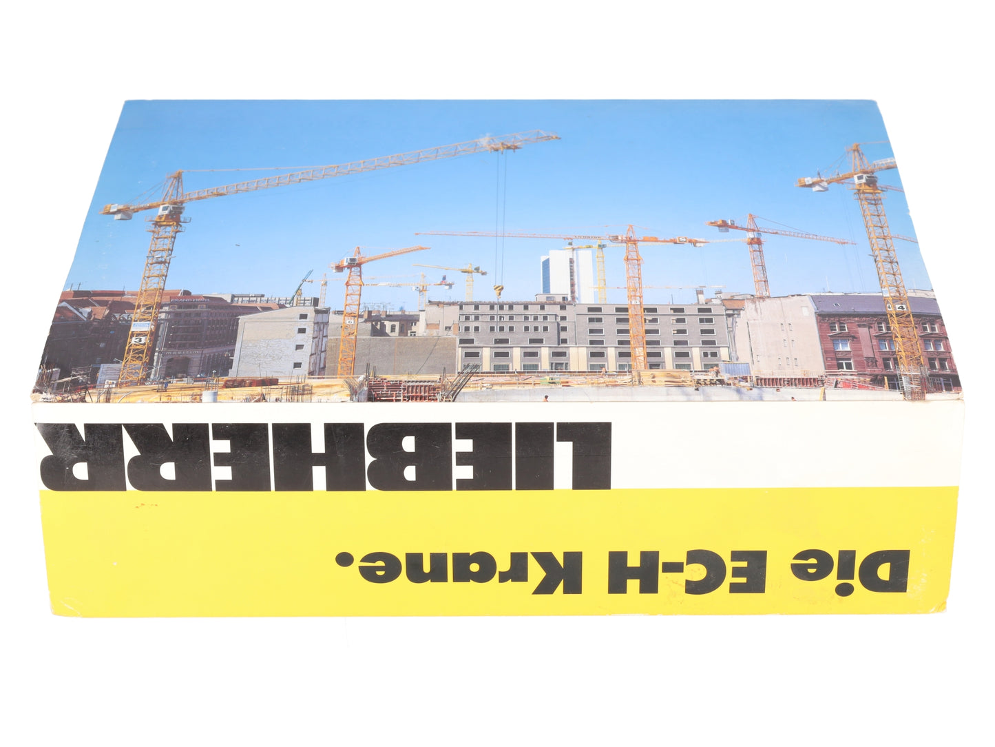 Conrad 2020 1:87 Scale Diecast Liebherr Gold Plated Tower Crane EX/Box