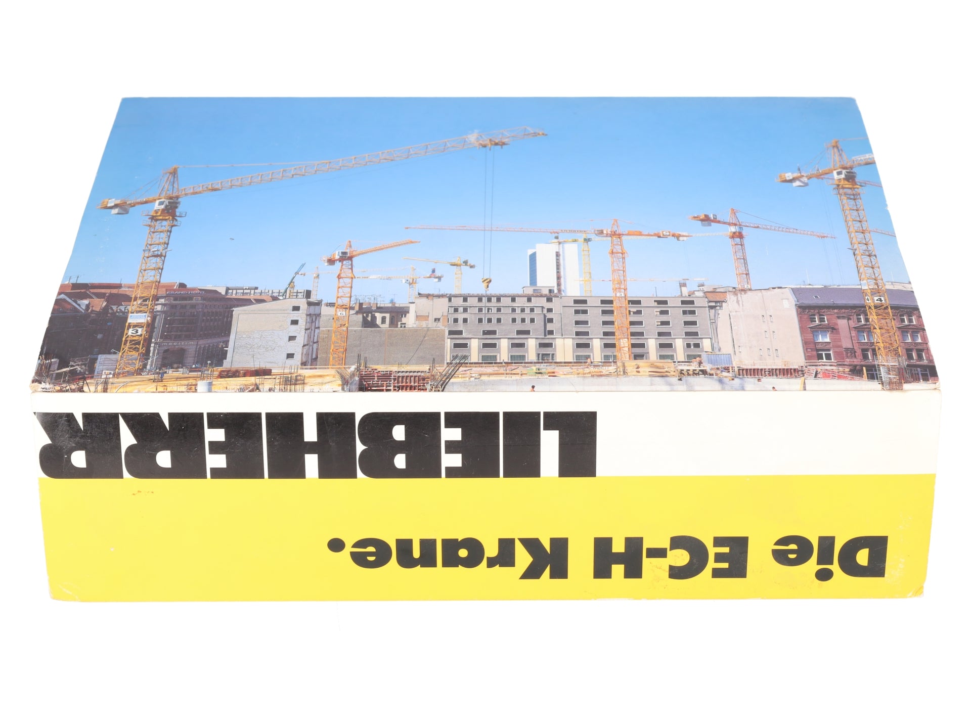 Conrad 2020 1:87 Scale Diecast Liebherr Gold Plated Tower Crane EX/Box