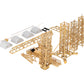 Conrad 2020 1:87 Scale Diecast Liebherr Gold Plated Tower Crane EX/Box